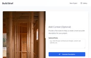 BuildBrief screenshot 1