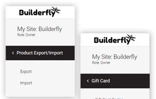 Creating an online store using Builderfly