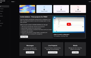 General Contractor dashboard 