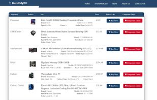 BuildMyPC screenshot 1