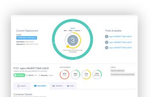 cluster view of service