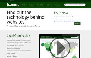 BuiltWith screenshot 2