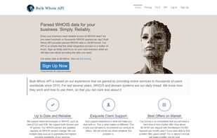 Bulk Whois API screenshot 1