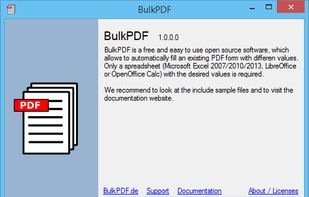 BulkPDF screenshot 2