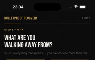 Bulletproof Recovery screenshot 1