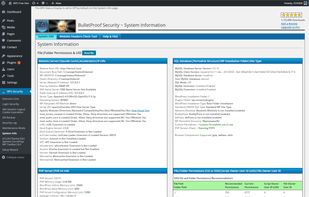 BulletProof Security screenshot 1