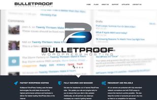 Bulletproof WordPress Hosting screenshot 1
