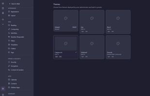 theme slector