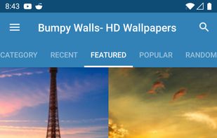 Bumpy Walls - HD wallpaper screenshot 1