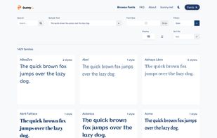 Bunny Fonts screenshot 1