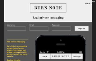 Burn Note screenshot 1