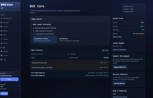 BUS Core screenshot 1