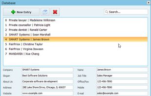 AMS Business Card Maker screenshot 3