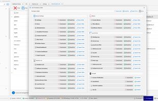 Users and permissions management
Granular role-based access control for users, functions, dashboards, archives, and alarms. Administrators can assign precise permissions to support governance, segregation of duties, and secure multi-user operations.