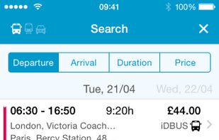 Busradar on Iphone(1)