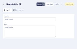 ButterCMS screenshot 1