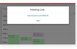 Send the meeting link