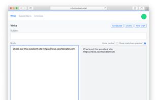 Buttondown screenshot 3