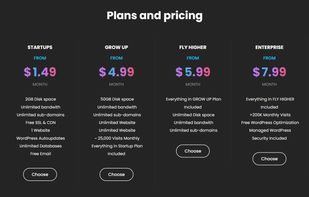 BuyHostWithCrypto screenshot 1