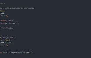 Buzz Programming Language screenshot 1