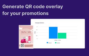 Generate QR code for your Media and measure effiency