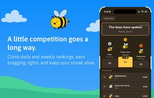 Compare daily and weekly rankings, earn achievements and bragging rights, and stay motivated to keep your walking streak alive.