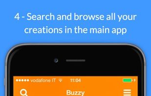 Buzzy - Visual Social Sharing screenshot 1