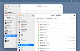 Clear user interface to manage access rights