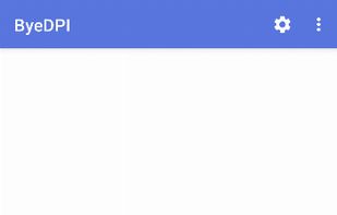 ByeDPI screenshot 1