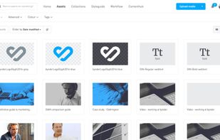 Bynder's Digital Asset Management module as the single-source-of-truth to all your company's digital files.