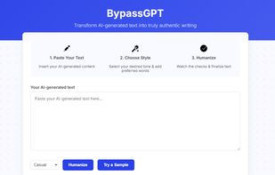 Join 50,000+ Writers Using BypassGPT.org to Bypass AI Detection. BypassGPT: Transform AI Text into 100% Human Content Instantly! ?? The Most Advanced AI Humanizer Tool. Free Forever!