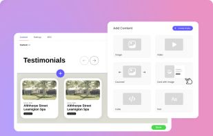 Design your page with ByteEditor