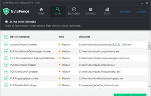 ByteFence screenshot 1
