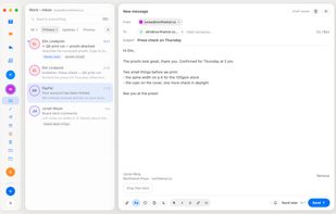 Compose with Markdown and send later