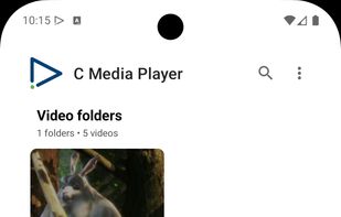 C Media Player screenshot 1