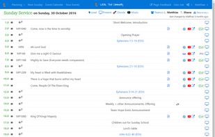 Sample Order of Service