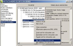 Advanced Onion Router screenshot 1
