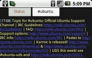 AndChat screenshot 1