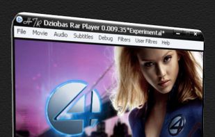 Dziobas Rar Player screenshot 1
