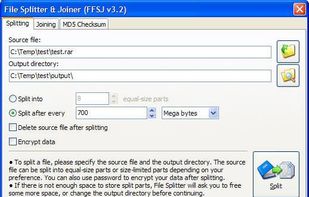 Split parameters
