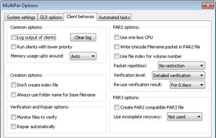 MultiPar screenshot 3