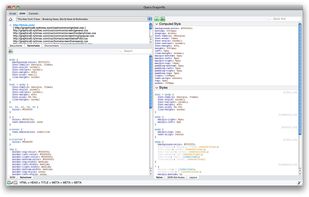 Opera Dragonfly screenshot 1