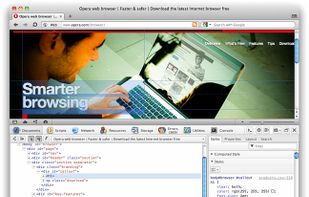 Opera Dragonfly screenshot 2