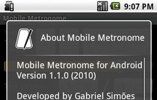 Mobile Metronome screenshot 2