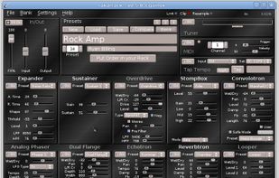 Rakarrack screenshot 1