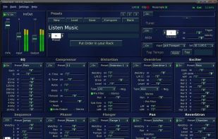 Rakarrack screenshot 1