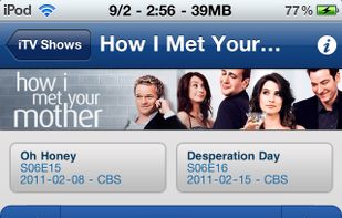 iTV Shows screenshot 1