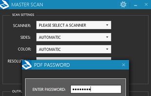 Password Protect a Scanned PDF