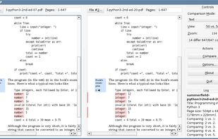 DiffPDF screenshot 1