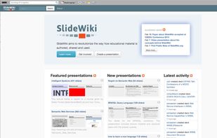 SlideWiki screenshot 1